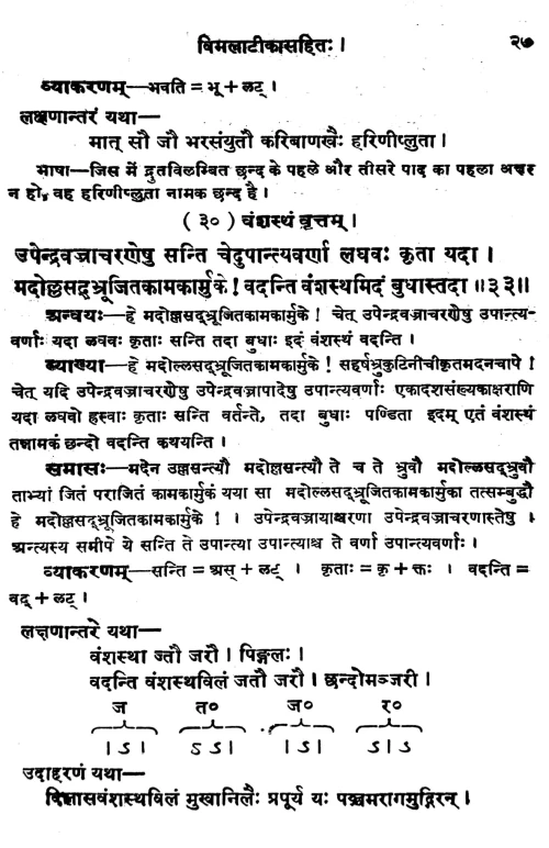 Srutabodha (Chanda).